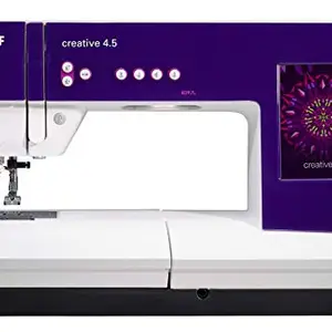 Pfaff Creative 4.5 Sewing & Embroidery Machine, Purple