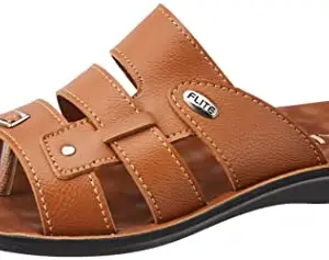 Flite Pu Mens Tan Slippers - 7 (Pugn23g)