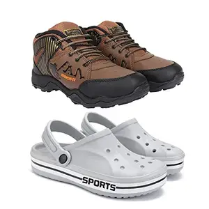 Bersache Latest Stylish Sports Shoes | Lace-Up Lightweight Shoes for Running, Walking, Gym,Trekking and Hiking Shoes for Men Multicolor