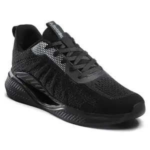 Action Bullet 113 Lightweight, Comfortable, Trendy, Running, Stylish, Breathable, Gym Full-Black