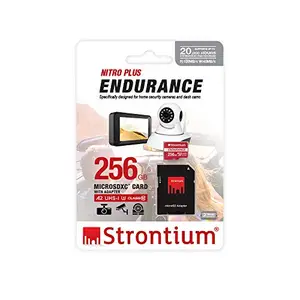 STRONTIUM 256GB Nitro Plus Endurance A2 MicroSDXC Card