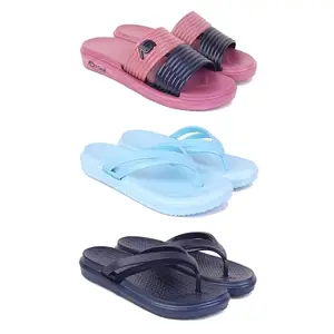 Women's Comfortable Sandal,Casual Lightweight Sandal for Everyday Wear | D_(COMBO-3)-1982-1976-1977-7-EURO-38