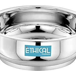 Ethical Indian Series of FINEART Stainless Steel Encapsulated Induction Bottom kadhai