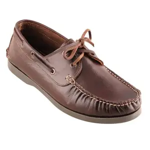 TZARO Men's Boat Shoes Brown