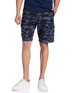 Amazon Brand - Symbol Men's Cotton Cargo Regular Fit Shorts | Casual Chinos