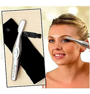 Boosty® Eye Brow Hair Remover Trimmer Eyebrow Hair Remover Shaver for Women (Silver) (1)