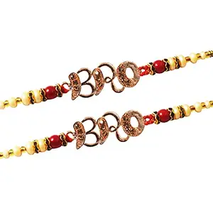 Partunay Set Of 2 Latest Bro Rakhi Set For Brother Bhaiya Bhai Rakhi Gift For Brother