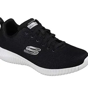 Skechers Men's Elite Flex | Shoes-Men (52647-BKW_10) Black