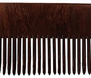 Rufiys Compact Pocket Pure Sheehsham Wooden Comb (10 Cm)