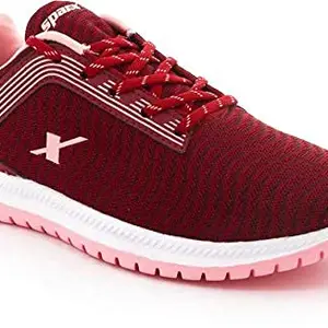 Sparx Women SL-164 Burgundy Baby Pink Sports Shoes (SX0164L_BYBP_0004)