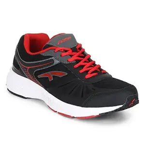 Furo (By Red Chief) Men's R1005 Black Running Shoes - 7 UK/India (41 EU)(R1005 753)