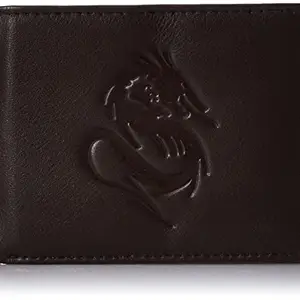 Justrack Men Brown Color Genuine Leather Wallet (LWM00214-JT_5)