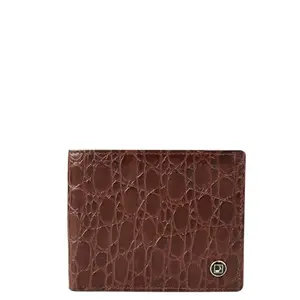 Da Milano Leather RFID Wallet for Men with Multicard Slot - Brown