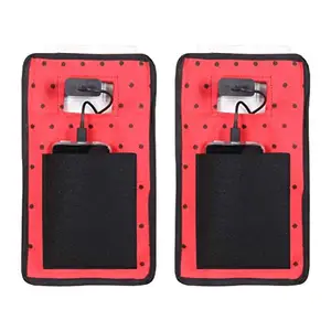 PrettyKrafts Mobile Holder During Charging - Travel Assist Stand - Mobile Carrying Bag/Accesory - Cellphone Cover (Set of 2) - Black