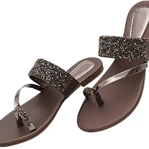SAHAR PARADISE Women Sandals | Casual Sandals | Stylish, Comfortable & Durable | for Daily & Occasion Wear Size-(4)