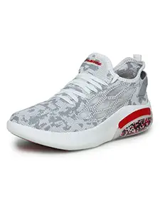 ABROS Men's Stirling-O ASSG1095O Sports Shoes_White/L.Grey_10UK