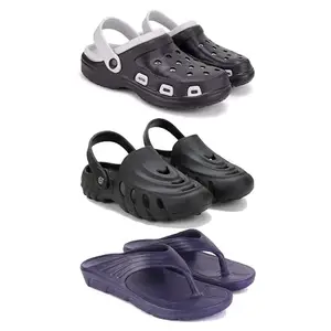 Men's Sandals | Lightweight Wear| Stylish & Easy to Wear For Men's GP-SAN-(3-COMBO)-3018-3138-3153-8
