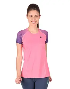 Vector X VTDF-006-A Running T-Shirt, Medium (Pink/Purple)