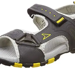 Power mens KAIDO Grey Sandal - 7 UK (8612147)