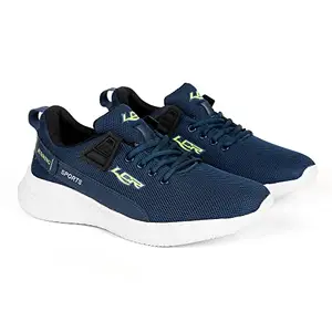 Lancer Mens ACTIVE-104 Green Running Shoe - 10 UK (ACTIVE-104BGN-PGN-10)