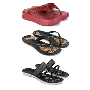 sandal for Women's,slip-ons,quality casaul sandals for Women's GRP-SAN-(3-COMBO)-2000-O20-1946-8-EURO-39