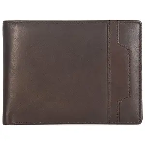 Leatherman Fashion LMN Genuine Leather Men Brown Wallet LV_5630 (4 cc Card Slots)