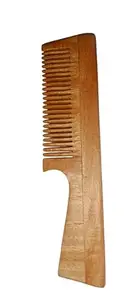 Maa Manasha Handle Comb |Wooden Comb | Hair Growth, Hairfall, Dandruff Control | Hair Straightening, Frizz Control | Comb for Men, Women