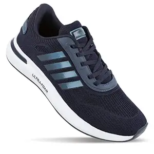 WALKAROO Gents Navy Blue Sports Shoe (WS9075) 7 UK
