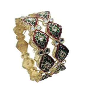 Gold plated bangle for women (2.4)