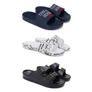 Men's Sandals | Lightweight Wear| Stylish & Easy to Wear For Men's GP-SAN-(3-COMBO)-1588-3104-3115-9