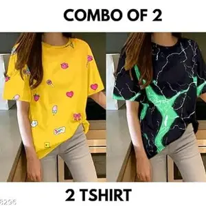 Trendy Women’s T-Shirt – Soft, Stylish, and Comfortable Tee for Everyday Fashion and Casual Wear Design No SH-P4288-S