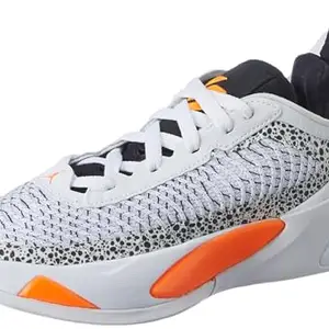 Nike Men's Running Shoes Jordan Luka 1 (Gs)-White/Total Orange-Black-Dq6513-108-3.5Uk