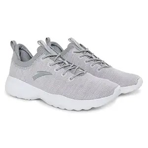 ANTA Womens 82837711-3 Fog Gray White Running Shoe - 3 UK (82837711-3)