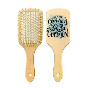 Allure Personalised Humourous Print Paddle Hair Brush