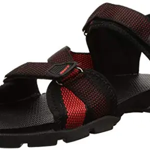 Sparx Men's Black Red Outdoor Sandals-11 UK (Ss0105s)