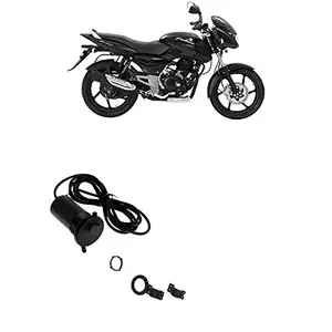 KANDID Waterproof Bike USB Mobile Battery Charger for Bajaj Pulsar 135 LS DTS-i