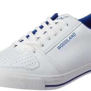 Woodland Men's White PU Casual Shoes-8 UK (42EURO) (GC 4209121C)