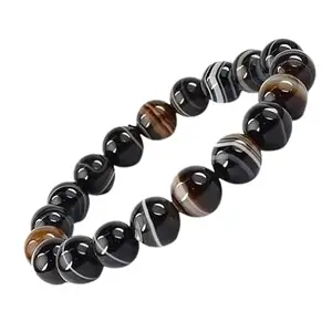 Dane Gems Sulemani Hakik Stone Bracelet Original Certified Rarest Round Beads सुलेमानी हकीक ब्रेसलेट Black Hakik Bracelet Adjustable Bracelet Stretchable Elastic Band Akik Bracelet For Men & Women Bracelet For Man Bracelet For Girls Stylish Healing Bracelet Bead Bracelet with Certificate Bracelet Original Certified Healing Crystal Bracelet Chakra Healing Bracelet Healing Stone Bracelet Gemstone Bracelet Stretchable Bracelet For Women Astrology Bracelet Adjustable Bracelet Elastic Bracelet Handmade Bracelet Hand Bracelet Wrist Bracelet