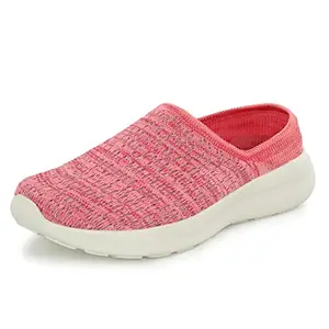 Bourge Women's Wfh-zw13 Running Shoes, Pink and Milange, 06