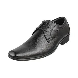 Mochi Mens Leather Black Lace-up Shoes (Size (9 UK (43 EU))