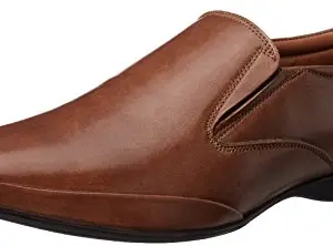 Saddle & Barnes Men's Tan Leather Formal Shoes - 7 UK/India (41 EU)(HS-27)