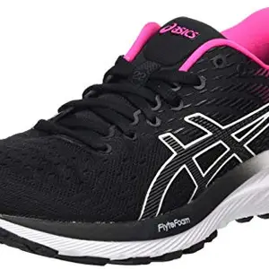 Asics Womens Gel-Cumulus 22 Black Running Shoe - 3 UK (1012A741)
