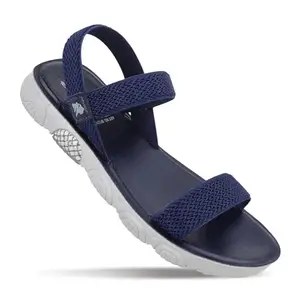 WALKAROO BLUE TYGA BT2717 Womens Fashion Sandals for Casual Wear and Regular use - Blue