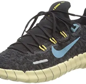Nike Women W Free Rn 5.0 Running Shoe Next Nature-Anthracite-Black,Grey,Wheat Gold-Cz1891-008-3.5Uk