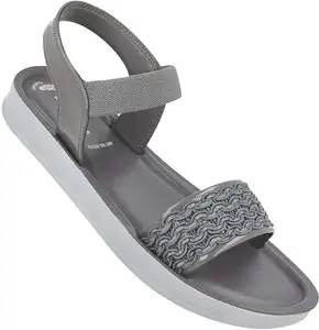 WALKAROO Blue Tyga Women's Sandals (20013939-GRY) 08 UK