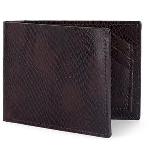 LOUIS STITCH Brown Full Grain Spanish Leather Wallet for Men | Bifold Wallet Purse with 6 Card Slots, 1 Cash Compartment | RFID Protected Minimalist Thin Leather Wallet (LSWL-03-BFSNBB-100)