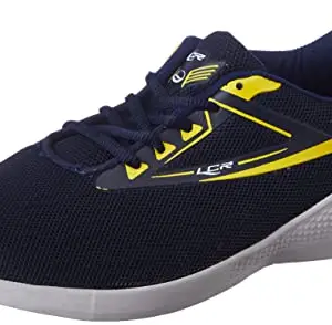 Lancer Mens ACTIVE-103 Blue Running Shoe - 10 UK (ACTIVE-103NBL-YLW-10)