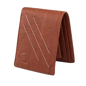 Keviv® Genuine Leather Wallet for Men || Men's Wallets || (Brown)
