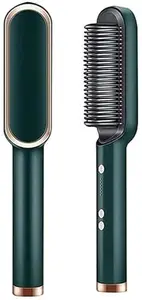 PARVY Heating Straight Comb Hair Straightener Comb for Women, Brush Machine Electric with 5 Temperature Control Hair Straightening Comb, Fast Heating(1 PCS)