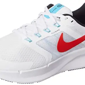 Nike Womens W Run Swift 3 Running Shoes-White/Picante Red-Baltic Blue-Black-Dr2698-102-4Uk